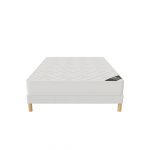 ENSEMBLE ZEN SOMMIER + MATELAS 140X190X20CM