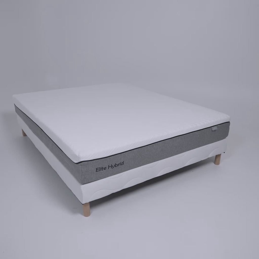 2022/02/1000196416.jpg ENSEMBLE RESSORT ENSACHÉ HYBRID SOMMIER + MATELAS 160x200x23CM – Image 1