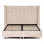 Lit Clouté capitonné avec COFFRE inclus – Image 3