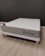 ENSEMBLE EXCLUSIVE SAN MARTINO SOMMIER + MATELAS 160x200x30cm