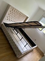 LIT COFFRE CLOUTÉ CAPITONNÉ – Image 4