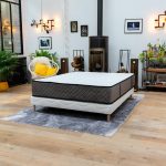 ENSEMBLE GISELA EXTRA FERME SOMMIER + MATELAS 140X190X30CM