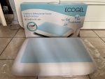 OREILLER MÉMOIRE DE FORME- ECOGEL - 40 X 60 X 14 CM