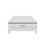 ENSEMBLE CACHEMIRE RESSORT HYBRID SOMMIER + MATELAS 140x190X28CM