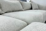 Canapé Mila Modulable en Chenille Blanc Cassé – Polyvalence et Élégance Contemporaine – Image 5