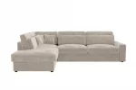 Canapé d'Angle Lexus en Tissu Marbella Beige – Élégance et Confort Contemporains – Image 3