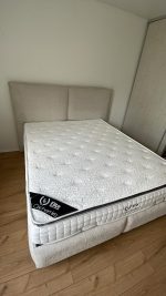 Lit coffre Maya Chenille Blanc Cassé – Image 4