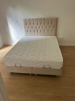 Lit Coffre HUGO Beige ou Gris - Velours – Image 6