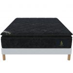 ENSEMBLE DUBAÏ MAKHMAL ARMANI SOMMIER + MATELAS 140X190X33CM