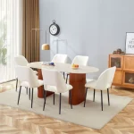 Table À Manger Roxy Pied Noisette