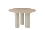 Table À Manger Anaïs Pied Beige