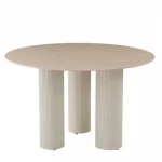 Table À Manger Anaïs Pied Beige