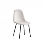 Chaise Scandinave - Beige Pied Noir – Image 2