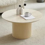 Table Basse Calypso Effet Travertin