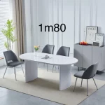 Table À Manger Josephine Céramique Marbre