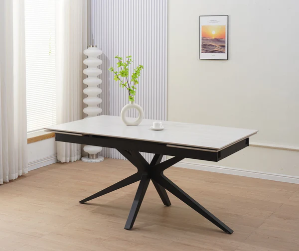 FF134CD5-E6E5-4228-9E13-8AB3F293A4E1 Table À Manger Extensible Nana – Image 1