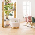 Fauteuil rotatif molletonné DOUDOU – Image 3