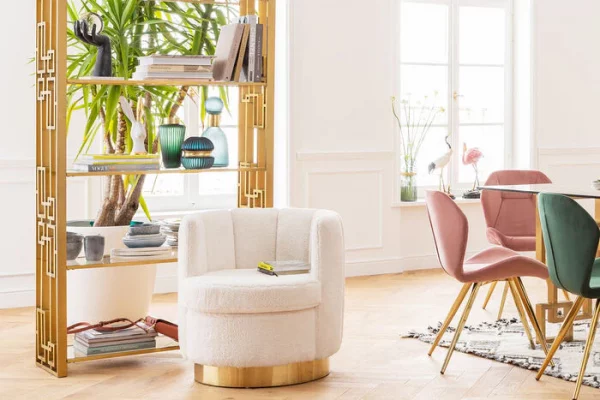 Fauteuil rotatif molletonné DOUDOU