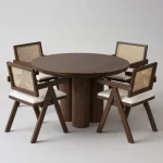 Table À Manger Maya Bois Noyer