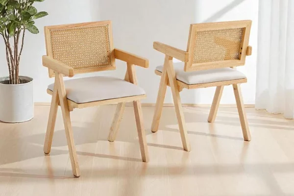 Chaise Rotin - Bois Clair