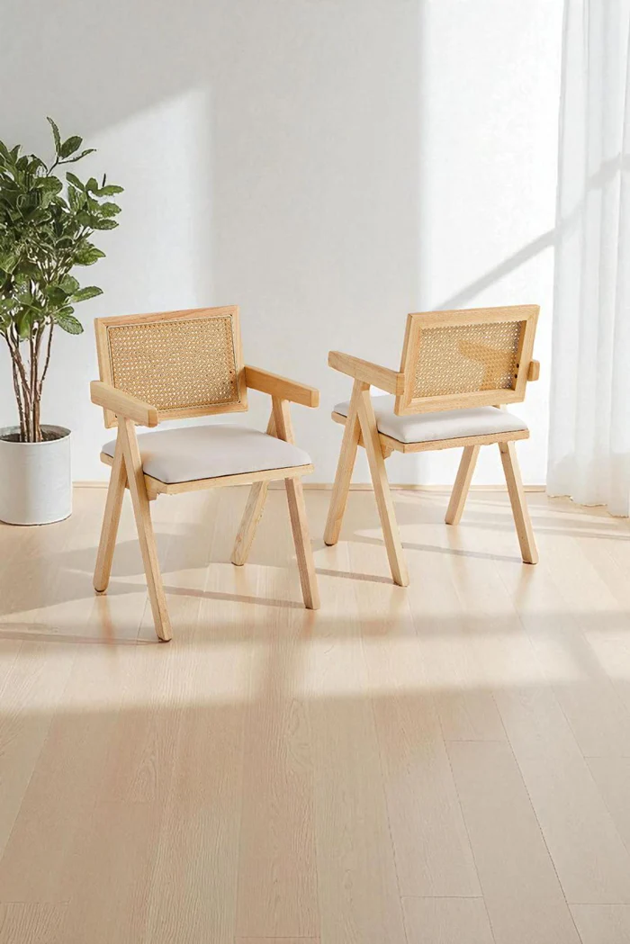 WhatsAppImage2025-07-22at12.26.12-2 Chaise Rotin - Bois Noir – Image 1