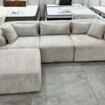 Canapé Mila Modulable Tissu Marbella Crème